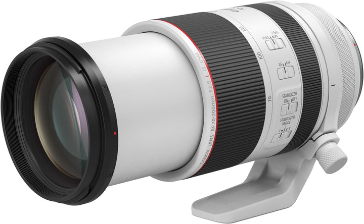 Canon RF 70-200mm F2.8L is USM Telezoom Objektiv (77mm Filtergewinde) 89,9 x 146 mm,Weiss Single