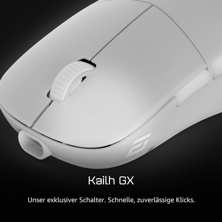ENDGAME GEAR XM2w 4k Wireless Gaming Maus, kabellos - White Frost