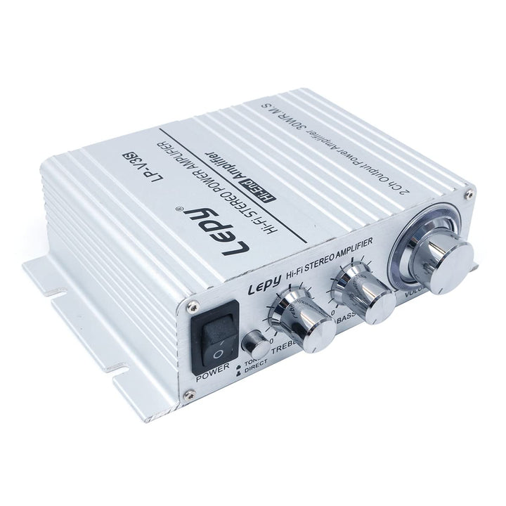 LP-V3S Lepy Digital Player Auto Power Hi-Fi Stereo Verstärker Lautsprecher 3,5 mm Audioeingang MP3 M