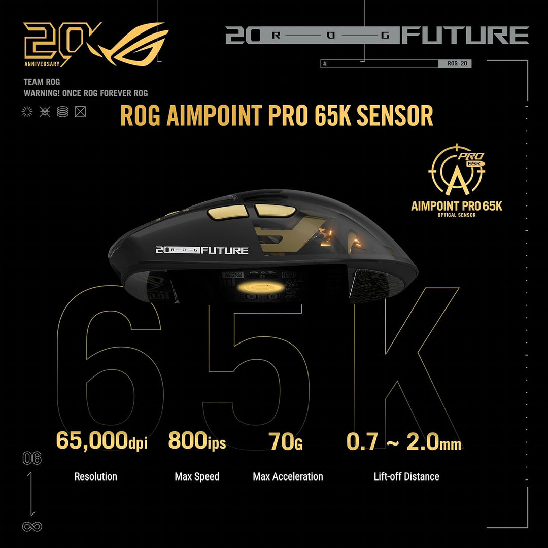 ASUS - Souris Gaming ROG Harpe II Extreme Edition 20