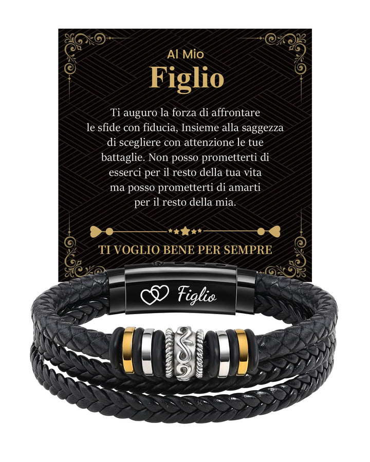 CheersLife An Meinen Sohn Armband Sohn Geschenk von Mama Papa Geburtstagsgeschenk 18. Geburtstag Jun