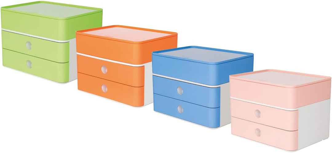 HAN Schubladenbox Allison SMART-BOX plus mit 2 Schubladen, Trennwand sowie Utensilienbox, inkl. Kabe