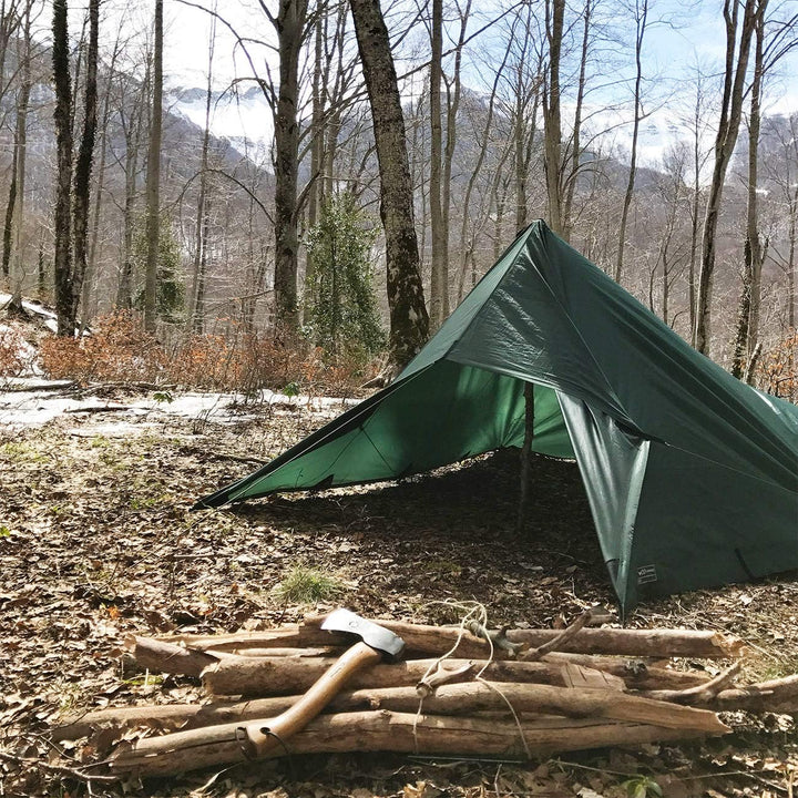 DD Hammocks Sonnensegel, 3 x 3 m, grün Olivengrün, Olivengrün