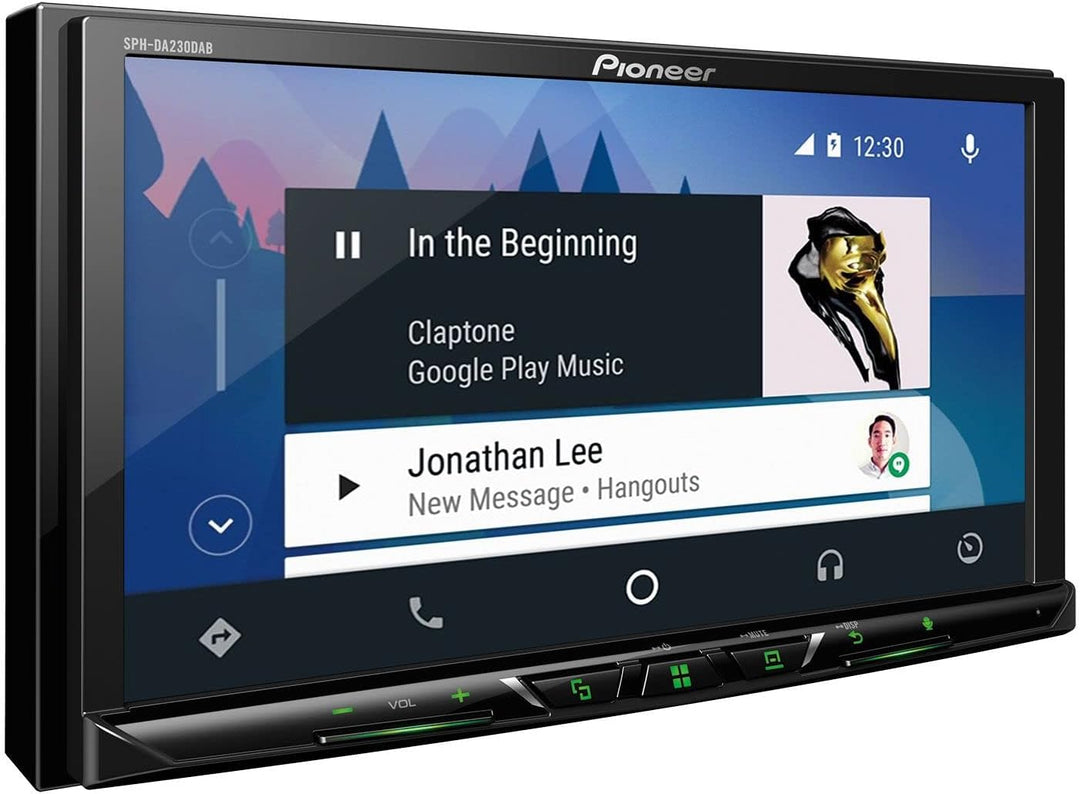Pioneer SPH-DA230DABAN inkl. DAB Antenne , 6,8" 2DIN Mediareceiver mit Apple CarPlay, Android Auto,
