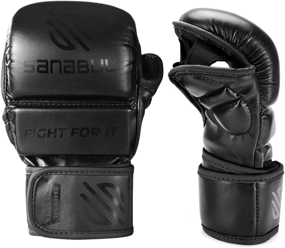 Sanabul Essential 7 oz MMA Handschuhe | MMA Trainingshandschuhe | Hybrid Sparring Handschuhe für MMA