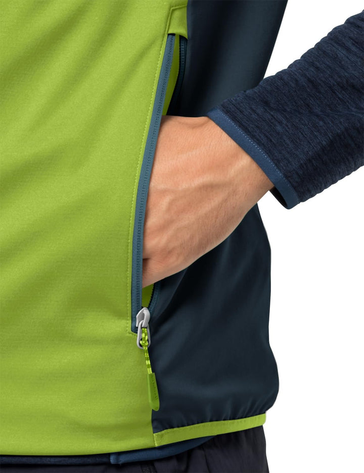 Jack Wolfskin Herren Highest Peak Vest M Weste S Fresh Green, S Fresh Green