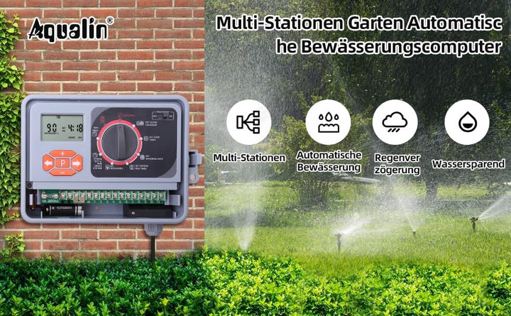 Professionell Automatischer Bewässerungscomputer Bewässerungssystem mit EU Standard Transformator fü