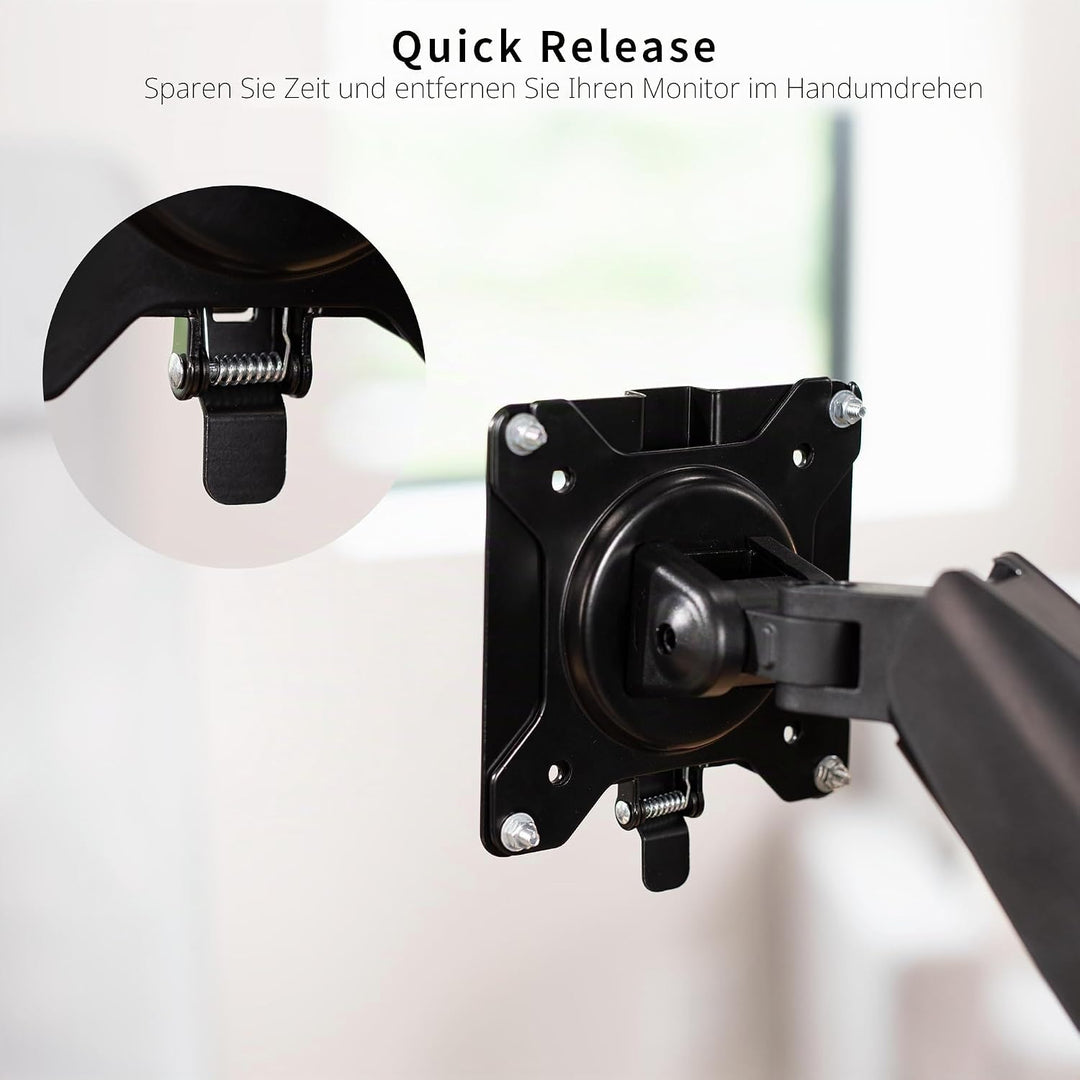 Vivo, VAD2-Adapter-VESA-Halterung, Ständer und Wandhalterung, abnehmbare VESA-Platte für einfache Mo