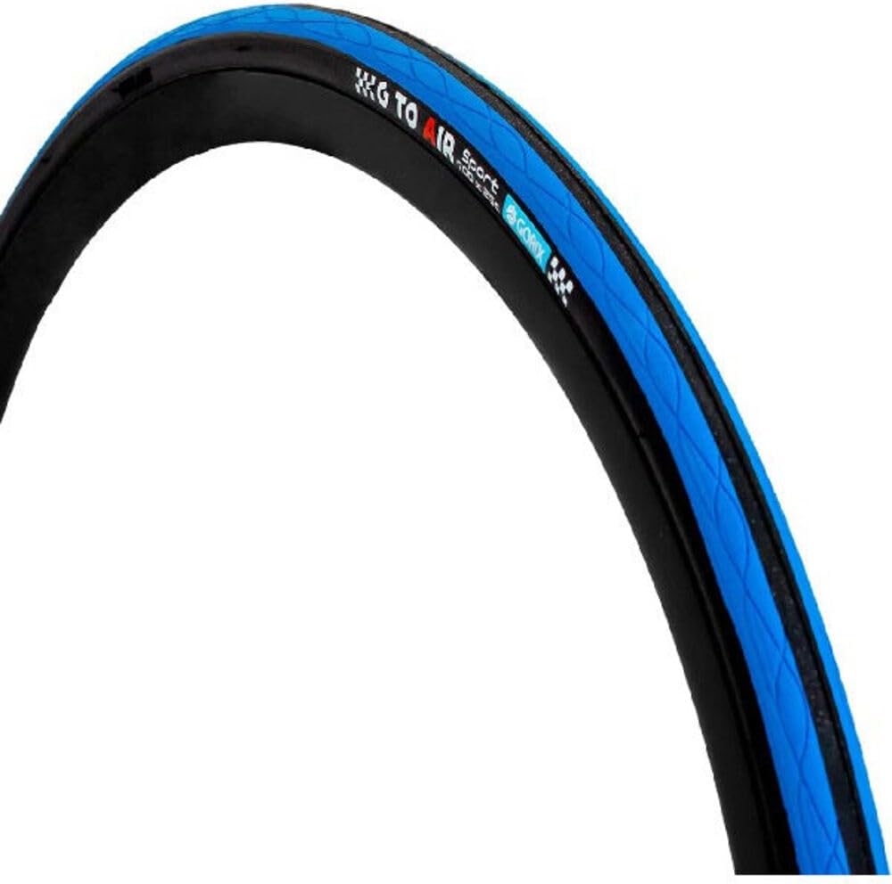 GORIX Rennradreifen 700×23C 25C 28C 32c 35c Fahrrad (Gtoair) 700×28c Black×Blue(1 Tire), 700×28