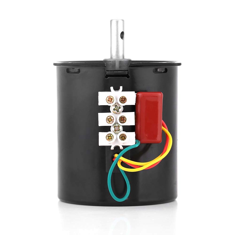 Nikou Synchronmotor, 68KTYZ AC220V 28W Permanentmagnet-Synchrongetriebemotor CW/CCW 20 U/min Langsam