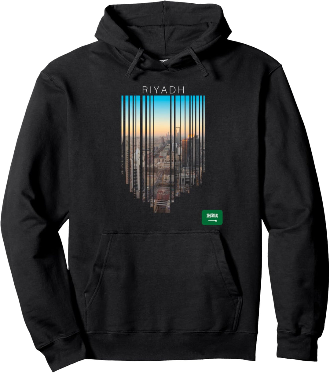Riad Saudi Arabien Flagge Pullover Hoodie