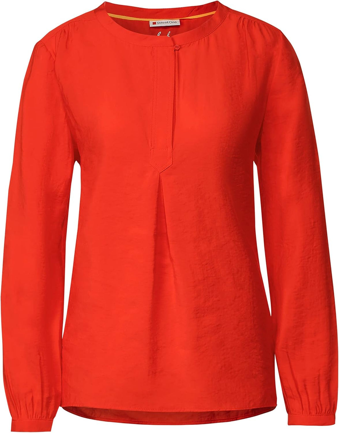 Street One Damen A343801 Blusenshirt 40 Juicy Mandarine, 40 Juicy Mandarine