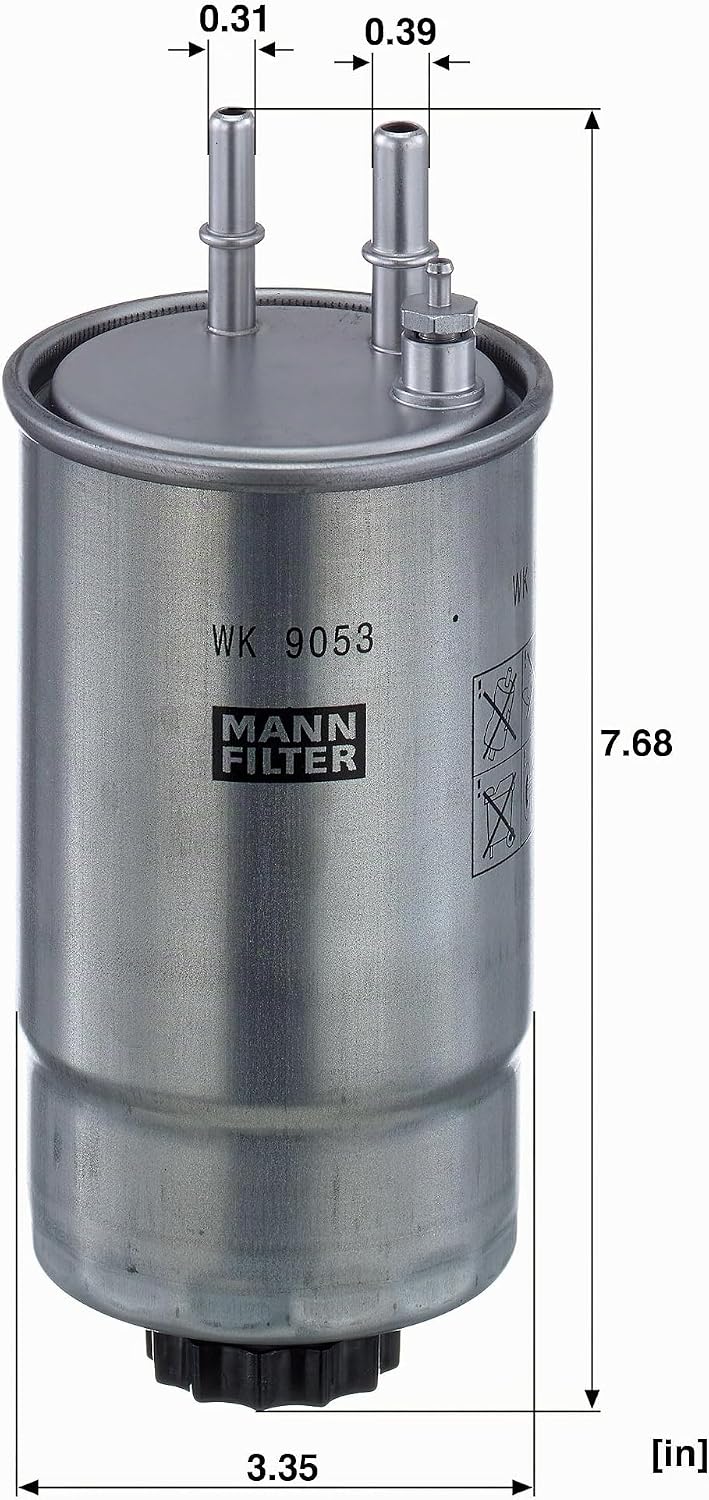 MANN-FILTER WK 9053 z Kraftstofffilter Satz mit Dichtung / Dichtungssatz Kraftstofffilter – Für PKW