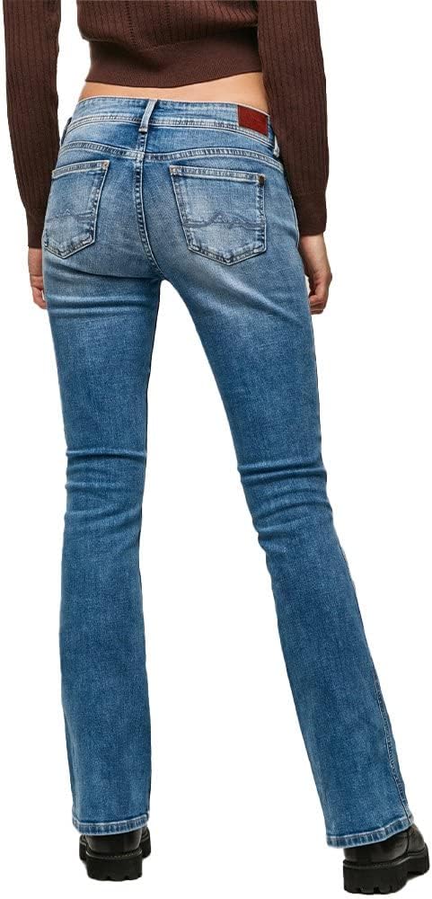 Pepe Jeans Damen New Pimlico Jeans 25W / 32L Blue (Denim-vr6), 25W / 32L Blue (Denim-vr6)