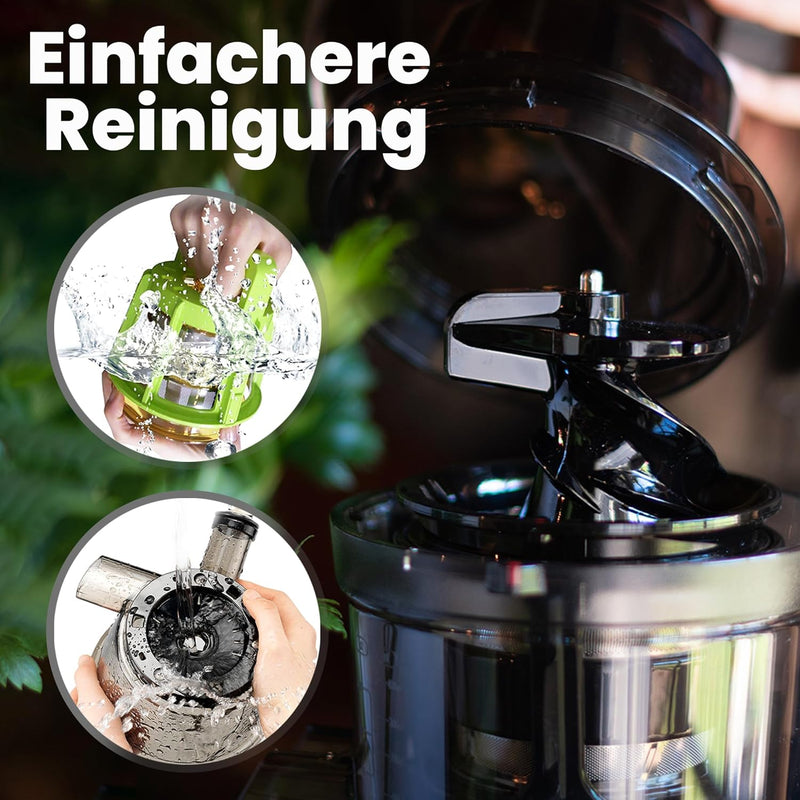 Kuvings | Entsafter | REVO830 | Slow Juicer | Doppelte Einfüllöffnung | automatisches Schneidesystem