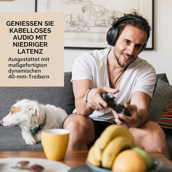 Creative Zen Hybrid 2, Kabellose Over-Ear-Kopfhörer, Bis zu 67 Stunden (ANC aus), Hybrid-Active-Nois