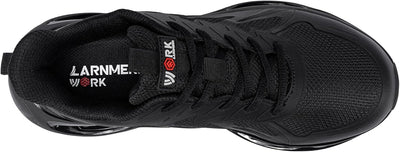 LARNMERN Sicherheitsschuhe Herren Arbeitsschuhe Leichte Stahlkappenschuhe Bequeme Antishock Atmungsa