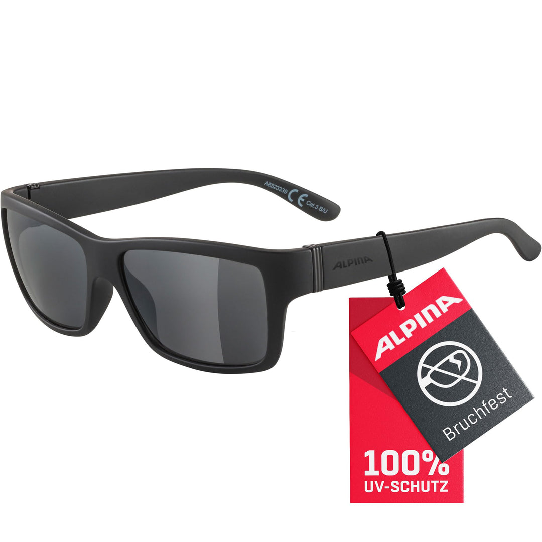 ALPINA KACEY - Verspiegelte und Bruchsichere Sonnenbrille Mit 100% UV-Schutz Für Erwachsene, all bla