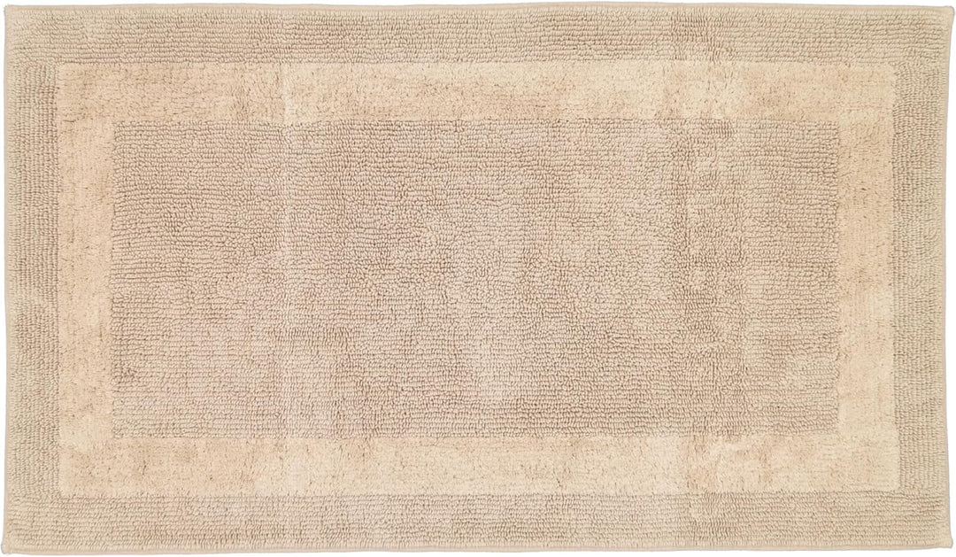 Cawö Badteppiche Luxus Badteppich 1000 Sand - 375 70x120 cm, 70x120 cm