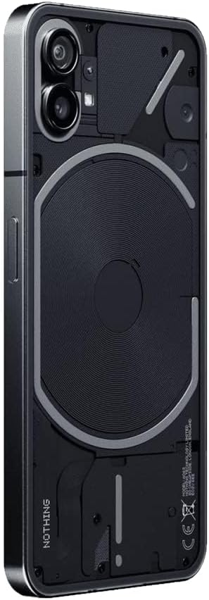 Nothing Telefon (1) - 8 GB RAM + 256 GB, Glyph-Schnittstelle, 50-MP-Doppelkamera, Nothing Betriebssy
