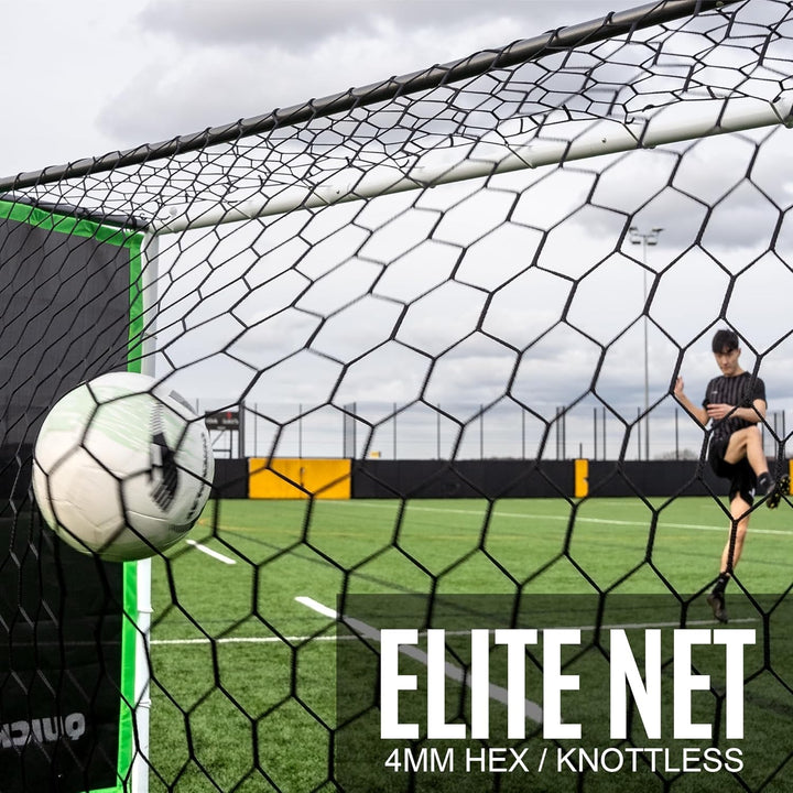 QUICKPLAY Tekkers GS Trainer 3-in-1: Rebounder und 7x5' Tor für kraftvolles Üben Grosses, ultrarespo