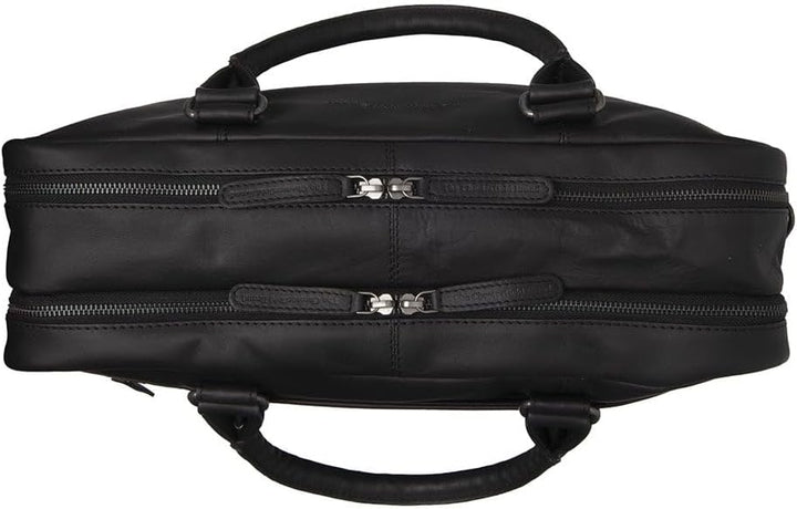 The Chesterfield Brand Boston - Aktentasche 15" 41 cm Schwarz, Schwarz