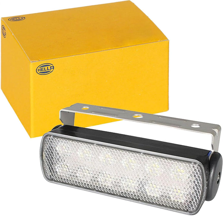 HELLA - LED-Arbeitsscheinwerfer - ETL 250 - 24/12V - 200lm - Anbau/Schraubanschluss - schwenkbarer M