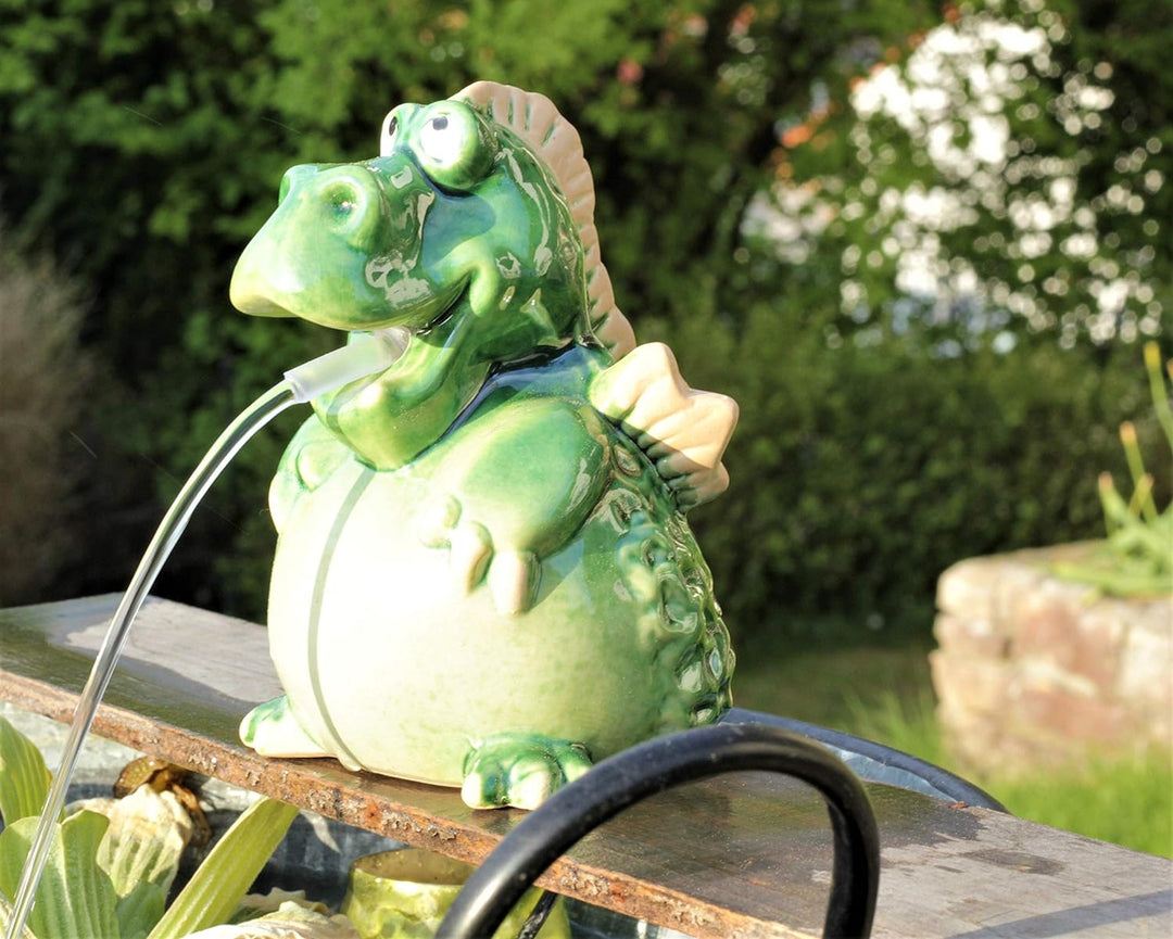 powershop11 Wasserspeier Drache 16 cm Solar