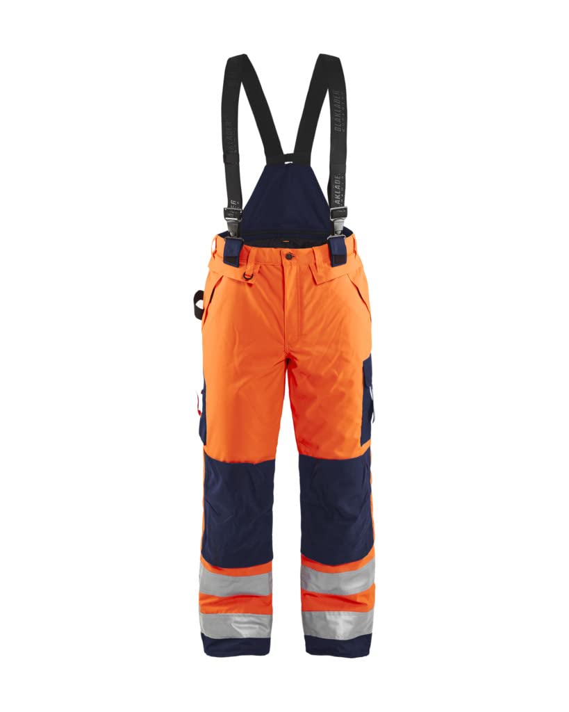 Blakläder Winterlatzhose "High Vis" Klasse 3 Grösse, 1 Stück, D120, orange/marineblau, 188519775389D