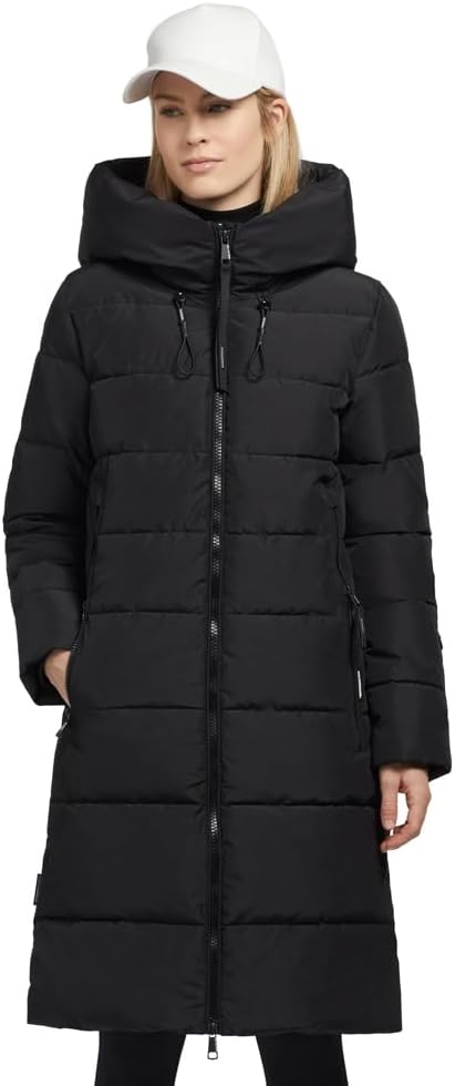 khujo - Damen - Wintermantel - Jilias 4 M Schwarz, M Schwarz