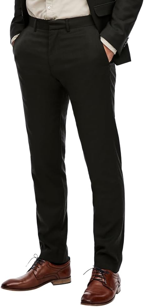 s.Oliver BLACK LABEL Herren Business-Hose, 7997 Grün