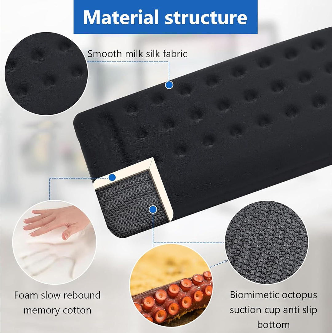 2er Set Memory-Schaum Handgelenkauflage & Ellbogenauflage, Ergonomische L-förmige Armauflage Abnehmb
