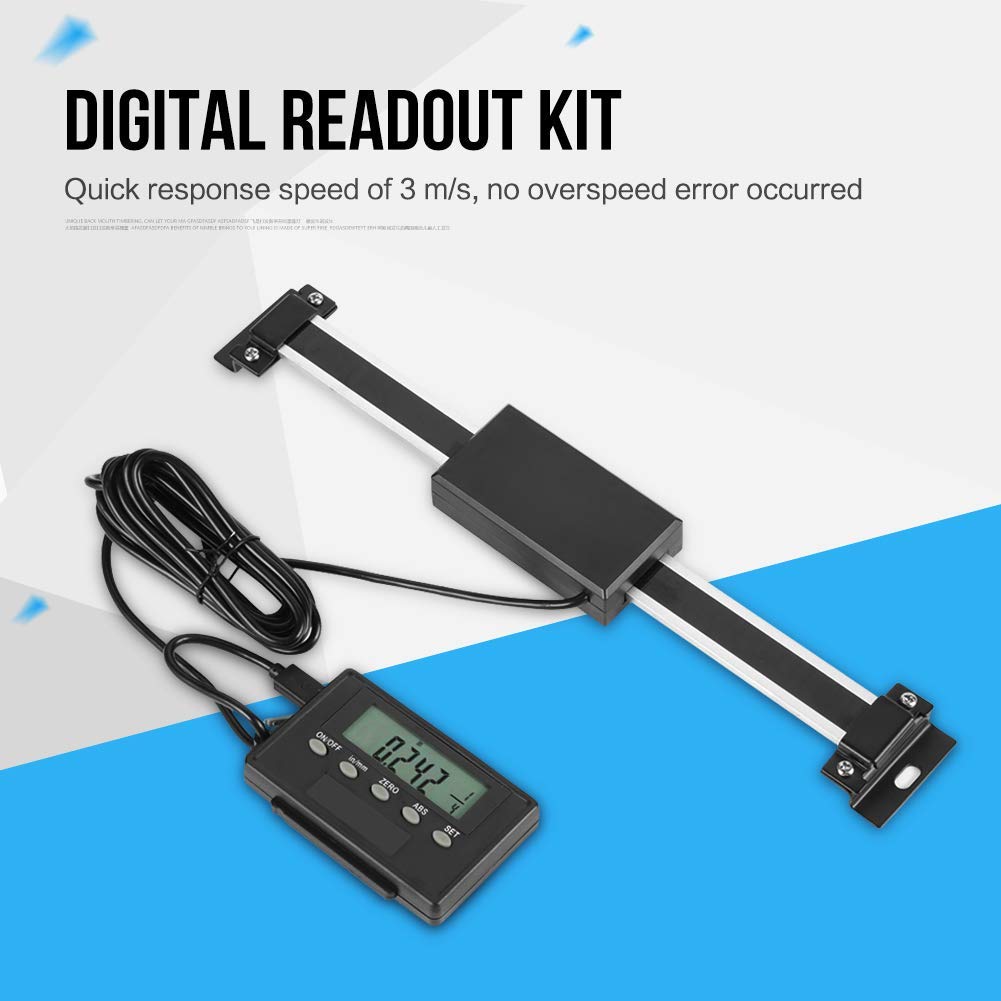 Digitalanzeige, 0–150 mm Digitalanzeige DRO Remote LCD für Fräsmaschinen oder Drehmaschinen (0–150 m