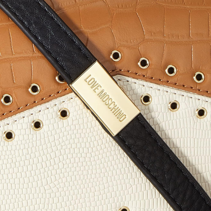 Love Moschino Damen Vorkollektion Schultertasche, Vor-Kollektion Herbst Winter 2021, Schwarz