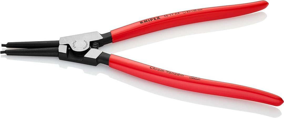 Knipex Sicherungsringzange für Aussenringe auf Wellen schwarz atramentiert, mit Kunststoff überzogen