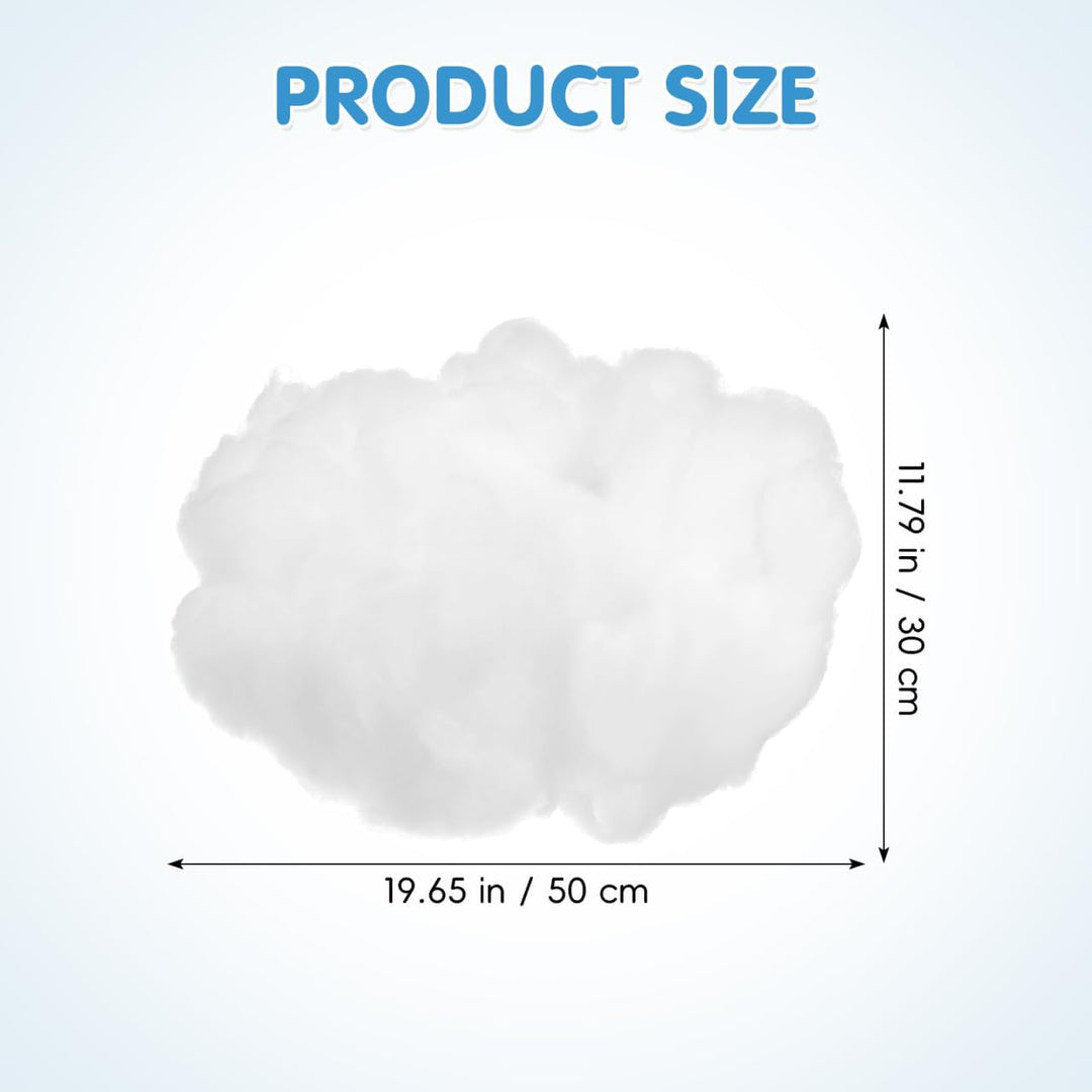 NUOBESTY Künstliche Wolke dekorative hängende Wolke Ornament DIY 3D Baumwolle Requisiten für Hochzei