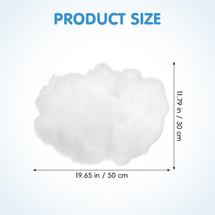 NUOBESTY Künstliche Wolke dekorative hängende Wolke Ornament DIY 3D Baumwolle Requisiten für Hochzei