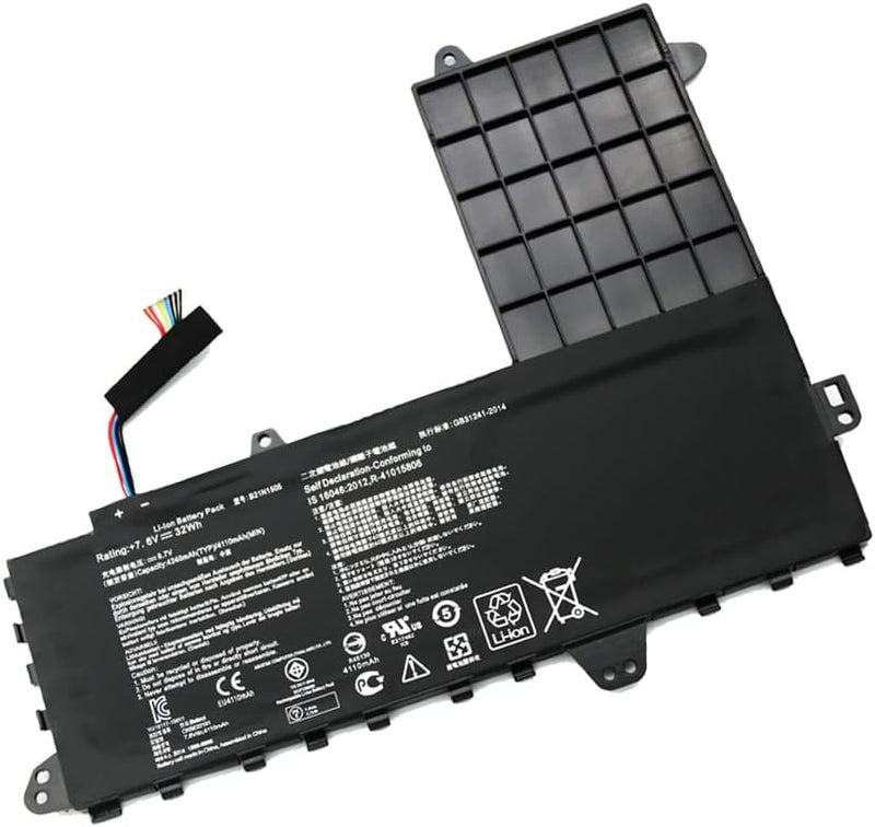 7XINbox B21N1505 7,6V 32Wh Laptop Akku Ersatz für ASUS E402 E402M E402MA E402S E402SA E502S E502SA E