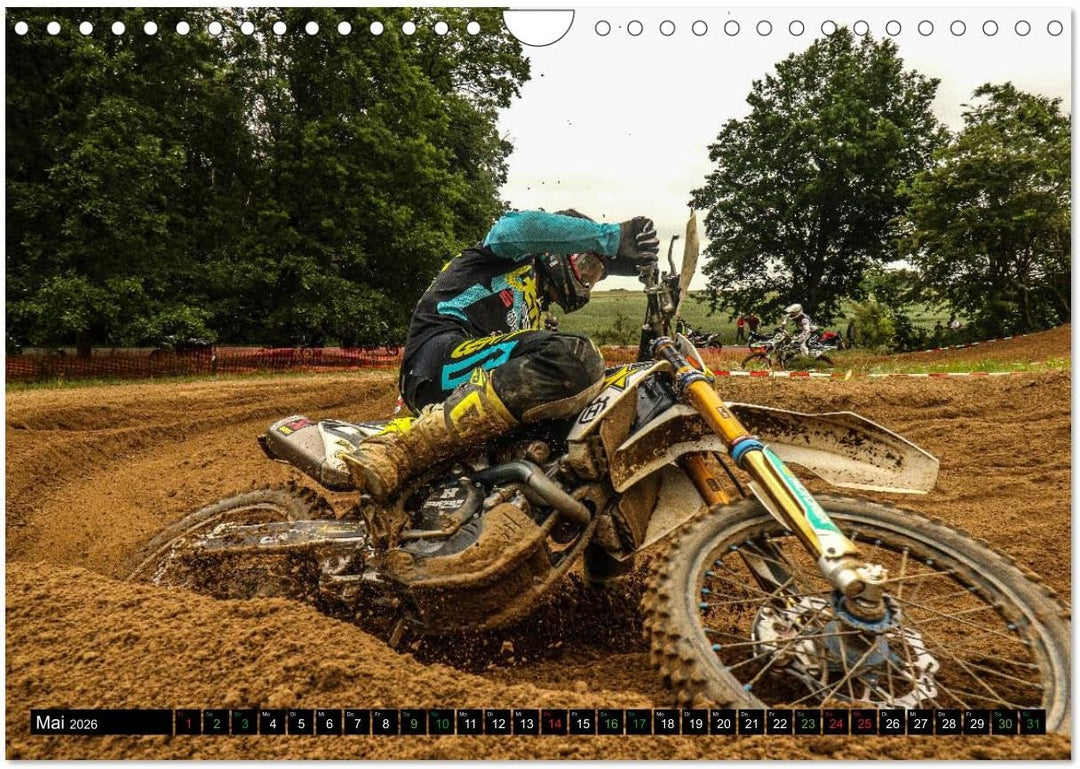 MOTOCROSS 2026 (Wandkalender 2026 DIN A4 quer), CALVENDO Monatskalender: Motocross vom Feinsten (CAL