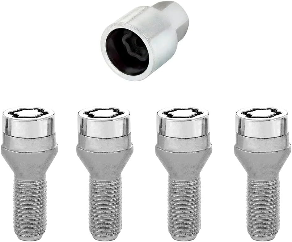 27216SU Radsicherungsbolzen SU (Standard) M12 x 1,25, Kegelsitz, Schaftlänge 22,0 mm, Gesamtlänge de