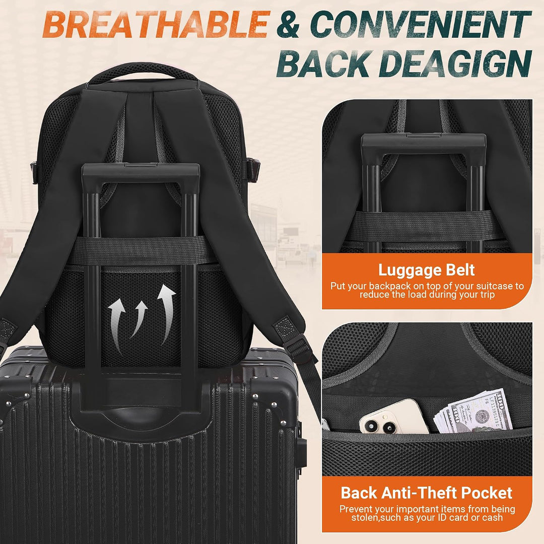 xlodea Für Ryanair Handgepäcktaschen 40 x 20 x 25 cm unter dem Sitz, Tasche Flugzeug Reiserucksack C