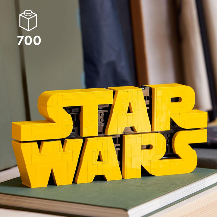 LEGO Star Wars 75407 Star Wars Logo Steinen - Bauset für Erwachsene zum Sammeln - Popkultur-Modell -