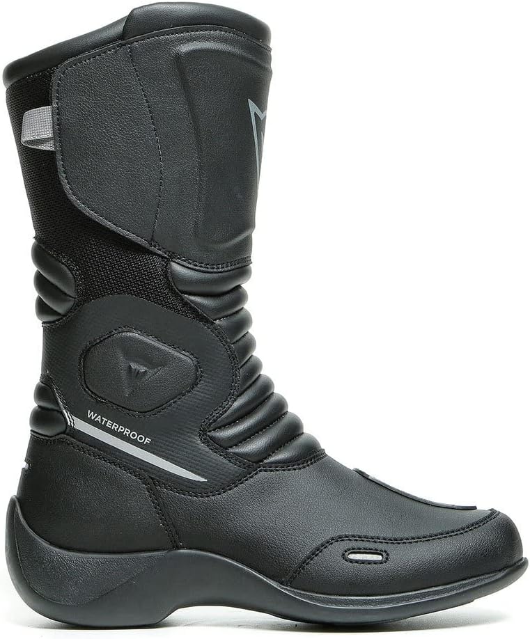 Dainese Aurora D-WP wasserdichte Damen Motorradstiefel, schwarz, 36 Schwarz 36 EU, Schwarz 36 EU