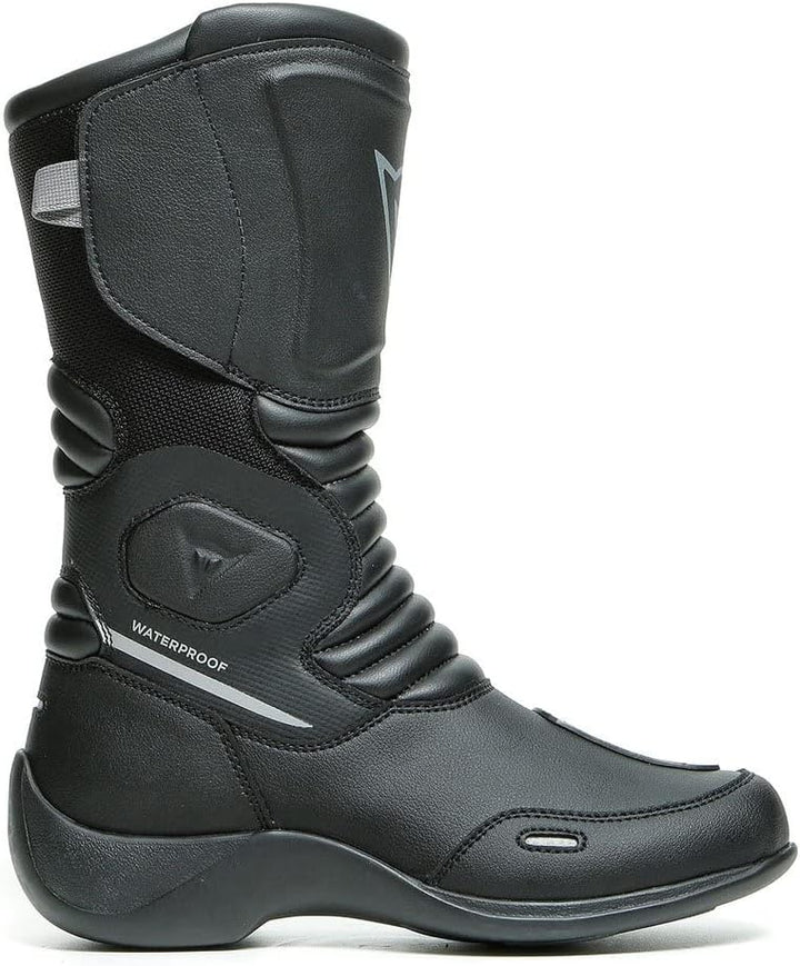 Dainese Aurora D-WP wasserdichte Damen Motorradstiefel, schwarz, 36 Schwarz 36 EU, Schwarz 36 EU