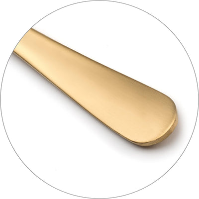 Amefa AUSTIN GOLD Besteckset 24-teilig | PVD-veredeltes goldenes Besteck Set | farbigesTafelservice
