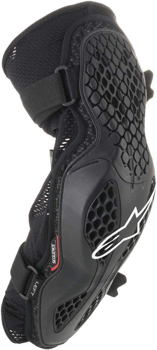 Alpinestars Herren 1653019-13-l-xl Fahrrad Ellenbogenprotektoren, Dark Shadow Black Acid Yellow, L,