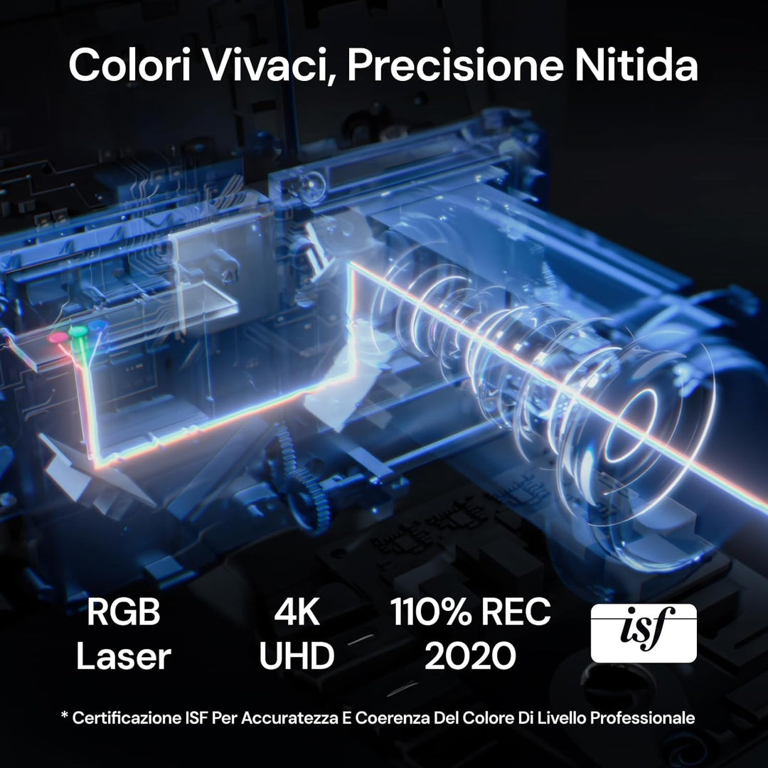 Valerion StreamMaster Plus2 4K Beamer, 4ms Low Latency für Gaming, Dolby Vision, IMAX Enhanced,kompa