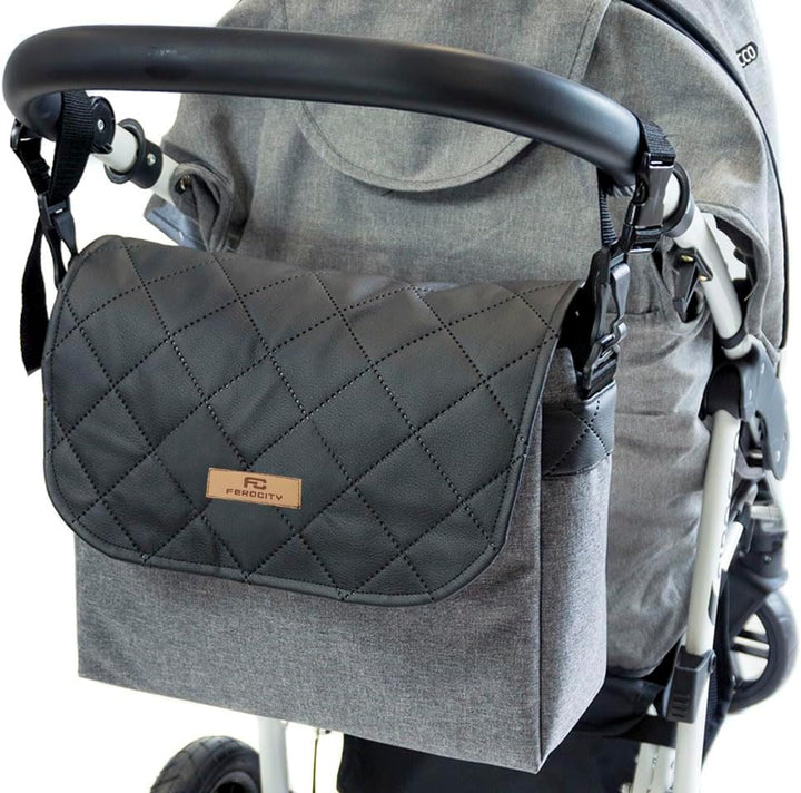 Ferocity Baby Wickeltasche Kinderwagentasche Reisetasche Windeltasche Pflegetasche Babytasche Umhäng