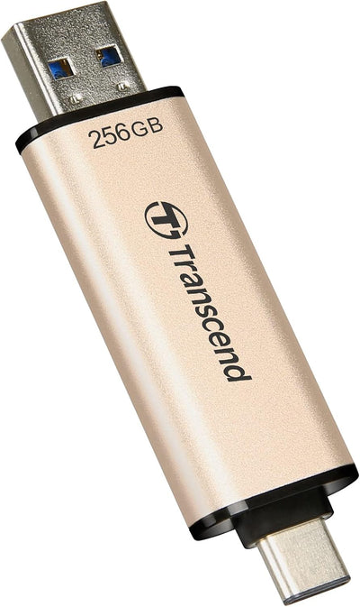 Transcend 256GB JetFlash 930C USB 3.2 Gen 1 Flash Drive TS256GJF930C, Rose Gold, 256GB