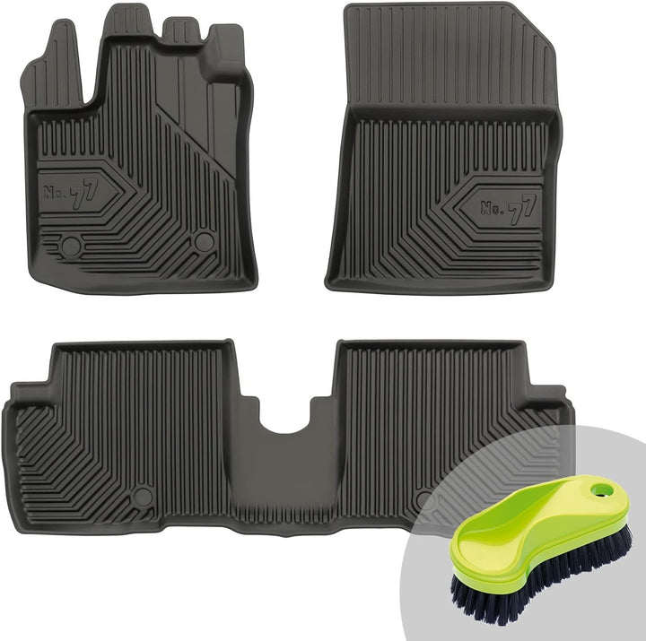 FROGUM No.77 Gummimatten Ganzjahresset von Auto Fussmatten Autofussmatten für Dacia Lodgy ab 2012 |